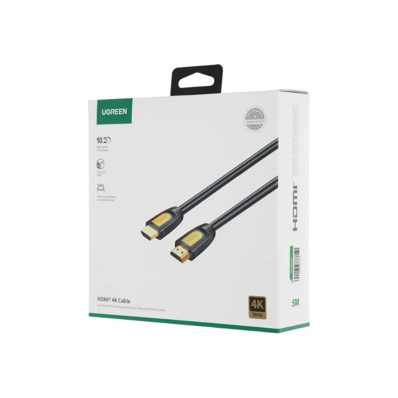 Cavo Video UGREEN HD101, HDMI - HDMI, 4K, 5m, Nero