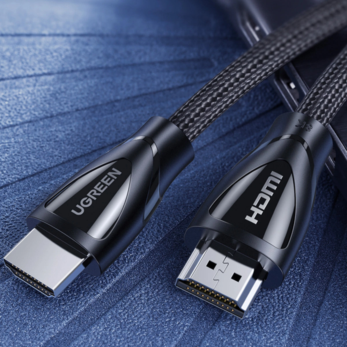 Cavo Video UGREEN HD140, HDMI - HDMI, 8K, 1.5m, Nero