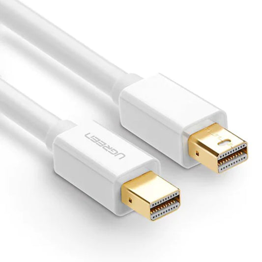 Cavo Video UGREEN, MiniDisplayPort - MiniDisplayPort, 4K, 2m, Bianco