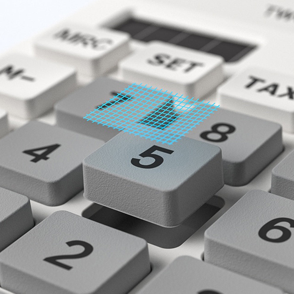 Calcolatrice da Ufficio Yesido EC10, Bianca