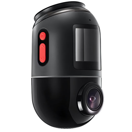 70mai Dash Cam Omni 360 X200, 1080P, 32Gb, Wi-Fi, GPS, AI, controllo vocale, display da 1,2 pollici X200-32-BK