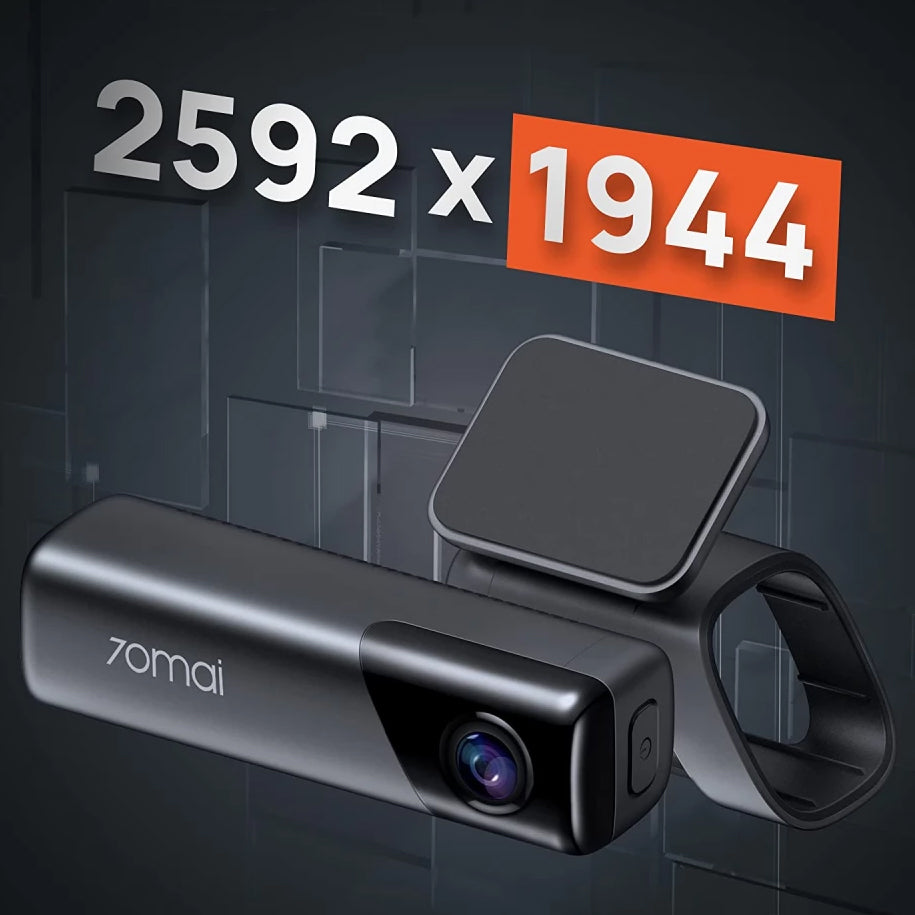 70mai Dash Cam M500 telecamera per auto, 1944P, Wi-Fi, GPS, AI, 128Gb 