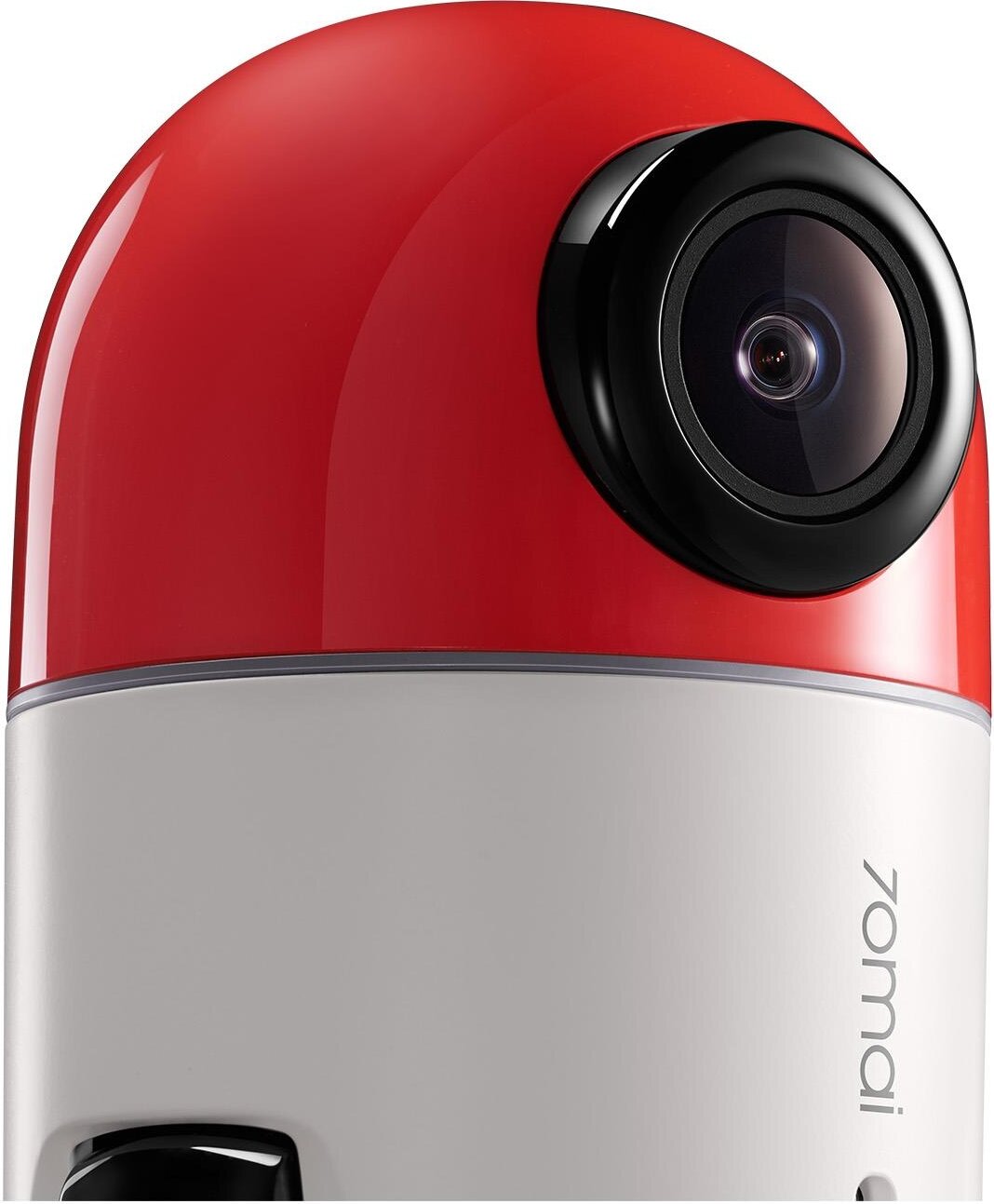 70mai Dash Cam Omni 360 X200, 1080P, 64Gb, Wi-Fi, GPS, AI, controllo vocale, display da 1,2 pollici, Rosie X200-64-RED