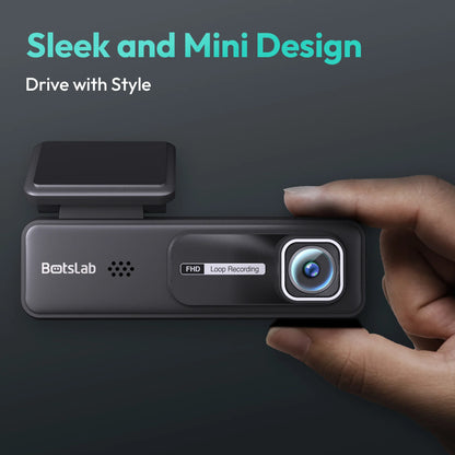 Botslab HK30 Pro telecamera per auto, 2K, Wi-Fi 