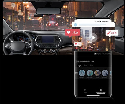 Telecamera Auto DDPAI Mini Pro DM2503A-02, 2K, Wi-Fi