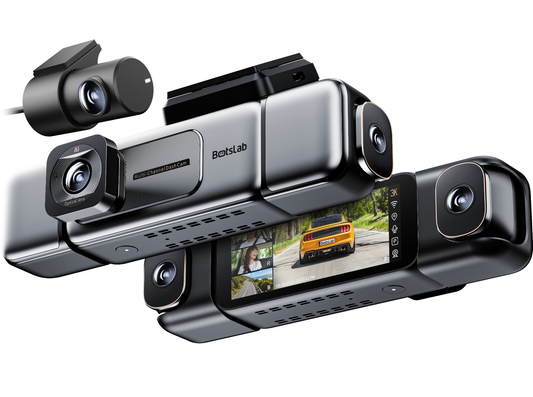 Front and Rear Car Camera Botslab G980H 4CH, 3K, Wi-Fi, GPS, 3.18-inch Display