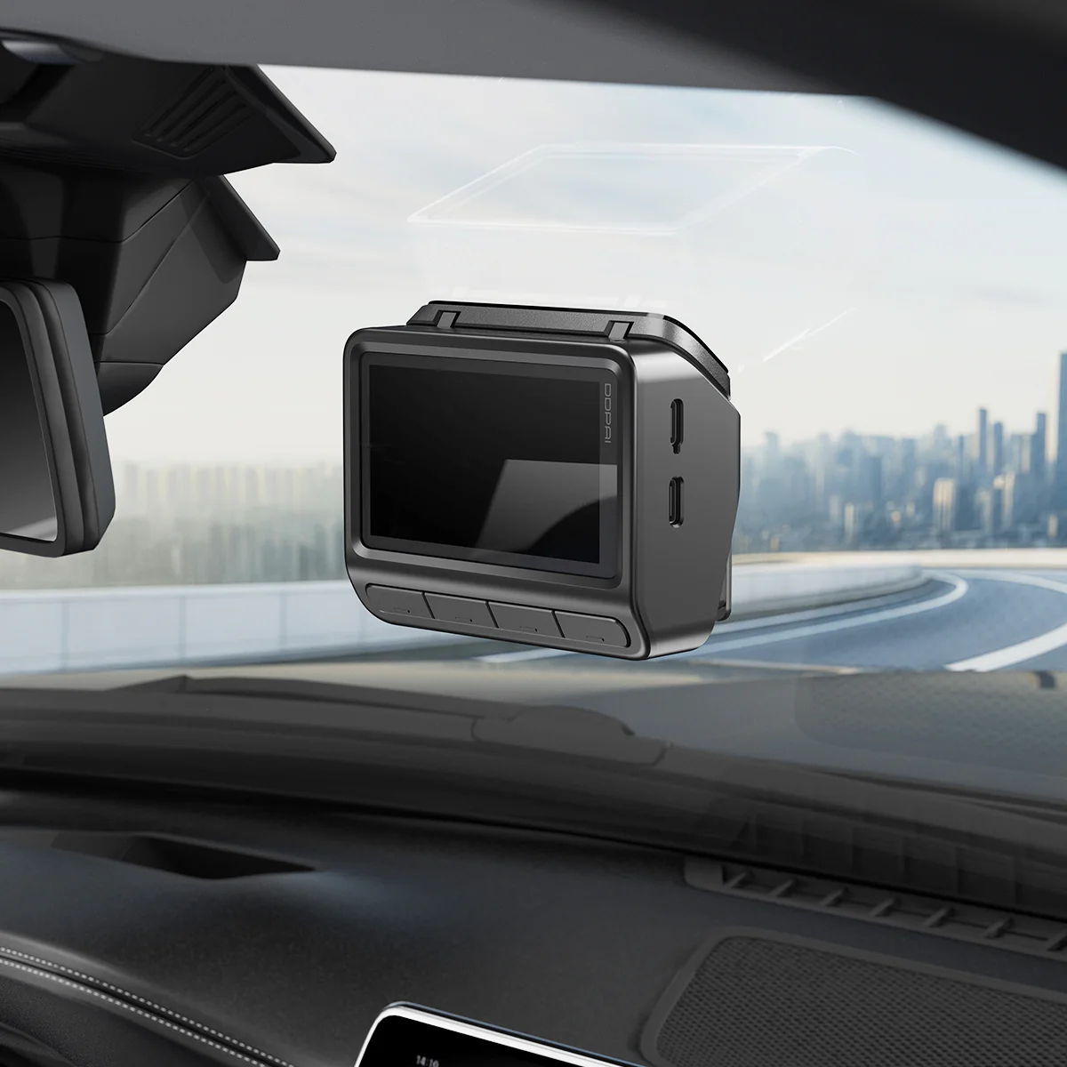 Telecamera Auto Anteriore e Posteriore DDPAI Z90 Dual, 4K, 64Gb, Wi-Fi, GPS, Display 3 pollici