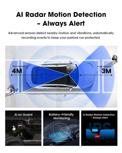 Telecamera Auto Anteriore Posteriore DDPAI N5 Dual 2026, 4K, Wi-Fi, GPS, AI
