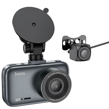 HOCO Driving DV6, 1080P, display da 3 pollici, telecamera anteriore posteriore per auto 