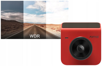 Telecamera per auto 70mai Dash Cam A400, 2K, Wi-Fi, display da 2 pollici, rosa