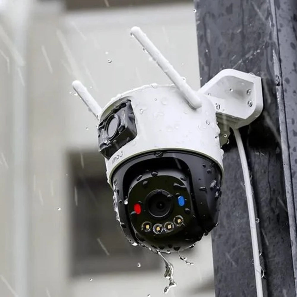 Telecamera di Sorveglianza Imou Cruiser Dual 2 Pro, Wi-Fi, 2.5K + 2.5K, IP65, Esterno, Bianca IPC-S7XFP-8U0WED