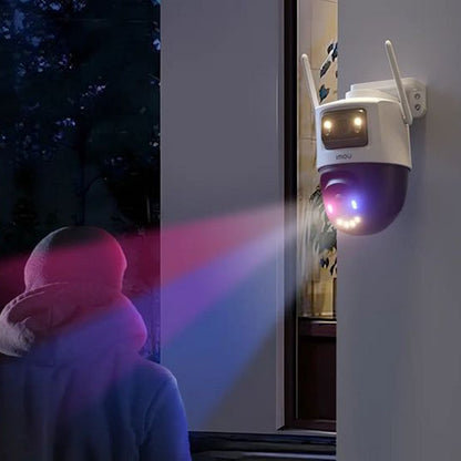 Telecamera di Sorveglianza Imou Cruiser Dual 2 Pro, Wi-Fi, 2.5K + 2.5K, IP65, Esterno, Bianca IPC-S7XFP-8U0WED