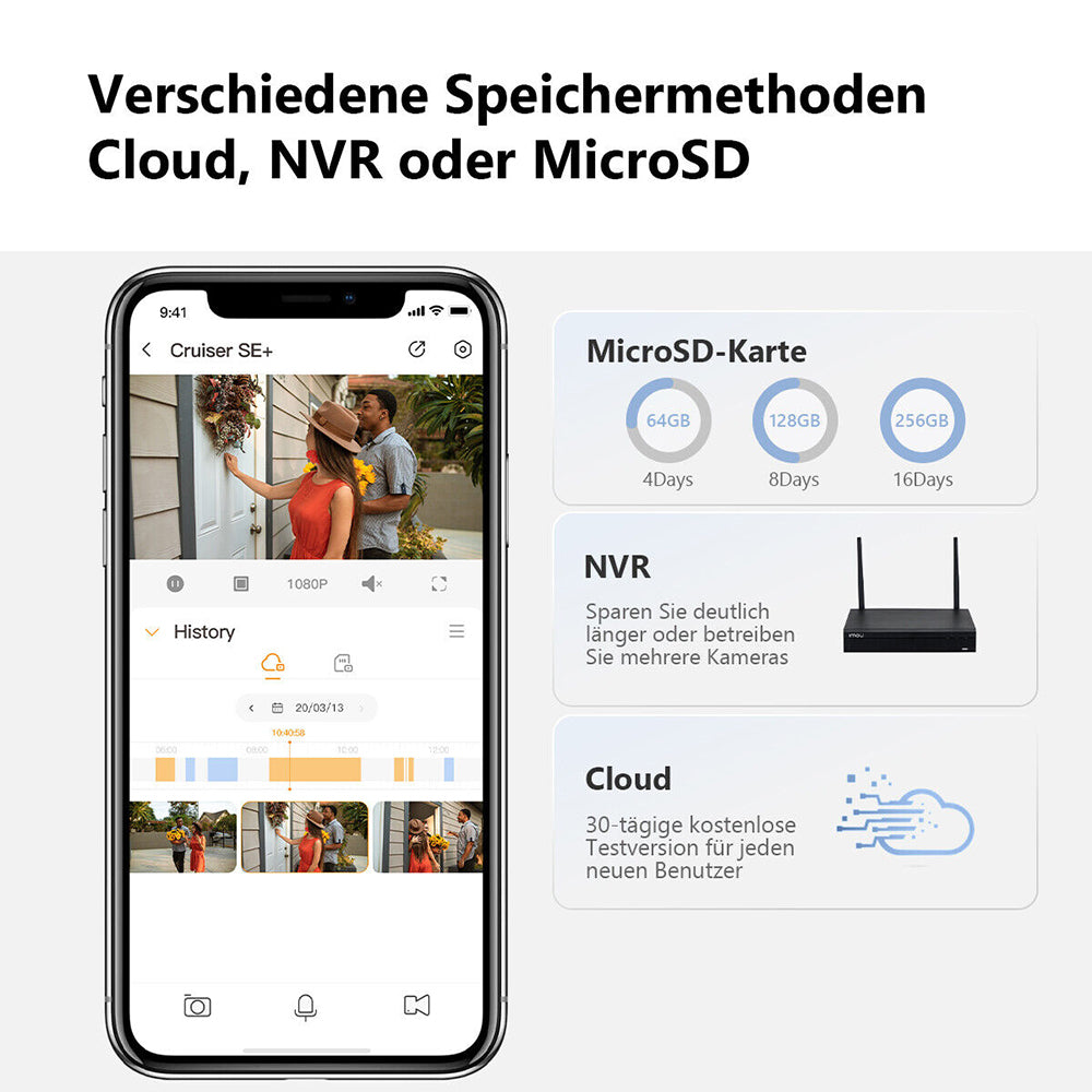 Imou Cruiser SE+ Surveillance Camera, Wi-Fi, 3K, IP66, Outdoor IPC-K7CP-5H1WE