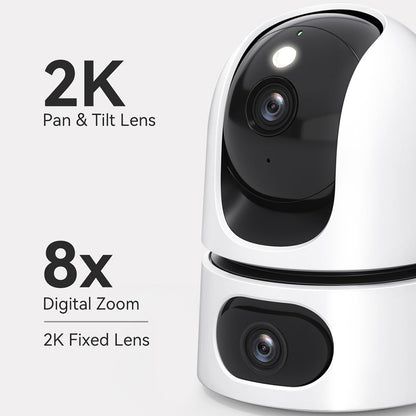 Imou Ranger Dual Surveillance Camera, Wi-Fi, 2K + 2K, Indoor IPC-S2XP-6M0WED