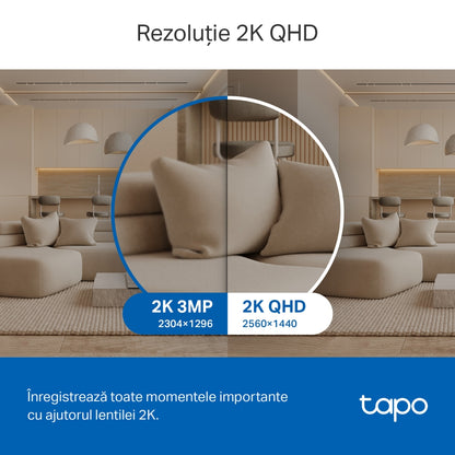 Telecamera di sorveglianza TP-LINK Tapo C220, Wi-Fi, 2K, per interni 