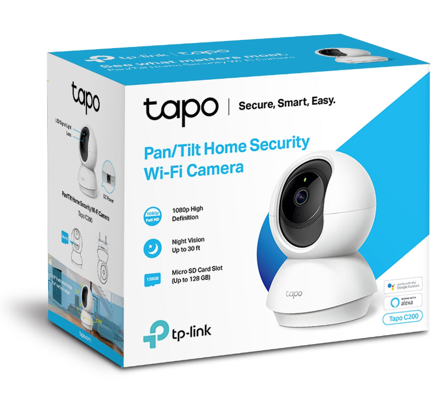 TP-LINK Tapo C200, Wi-Fi, 1080P, interno 