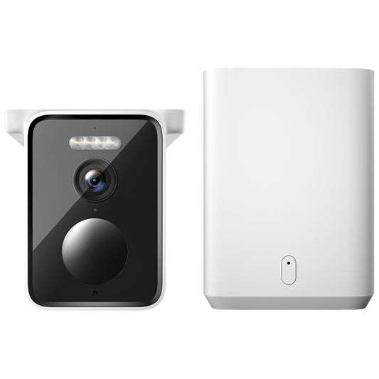 Set Telecamera di Sorveglianza Xiaomi BW400 Pro, Wi-Fi, 2.5K, Pannello Solare, Esterno BHR77447GL