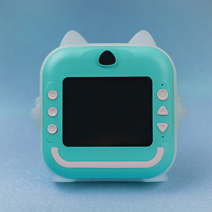 Fotocamera Digitale con funzione di stampa MaXlife MXPC-100 Kids, Blu