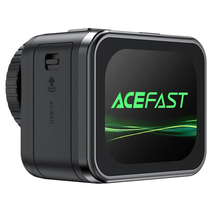 Camera Sport Acefast X1, 4K, Wi-Fi, Nera