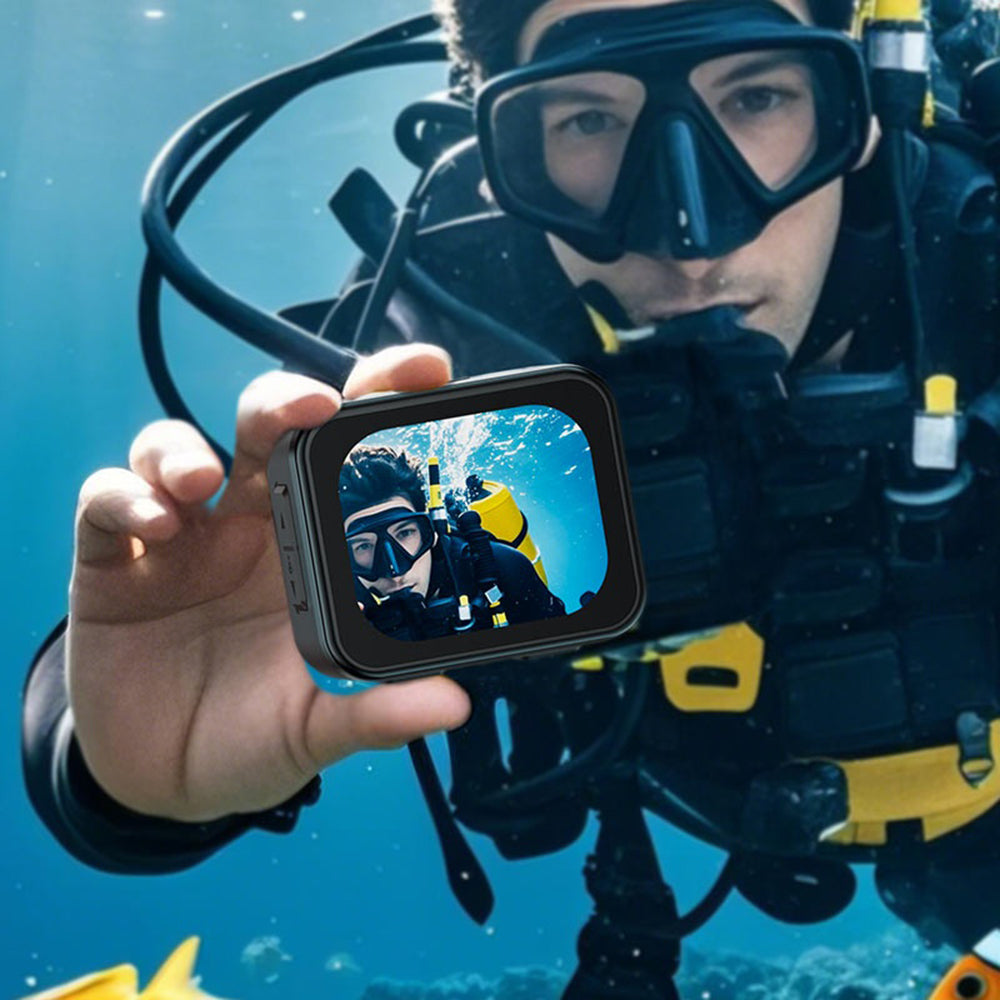 Camera Sport Acefast X1, 4K, Wi-Fi, Nera