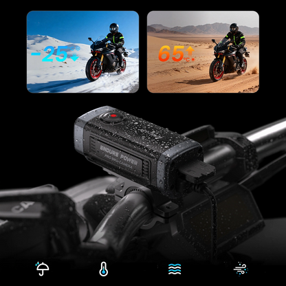 Camera Sport Akeeyo 710 Lite per Bicicletta / Motocicletta, 2K, Wi-Fi, Nera