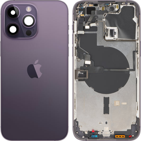 Cover per batteria Apple iPhone 14 Pro Max, con mezza custodia, viola (Deep Purple), Swap