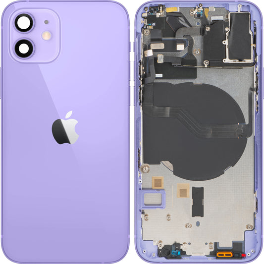 Cover per batteria Apple iPhone 12, con custodia, viola, sostituzione 