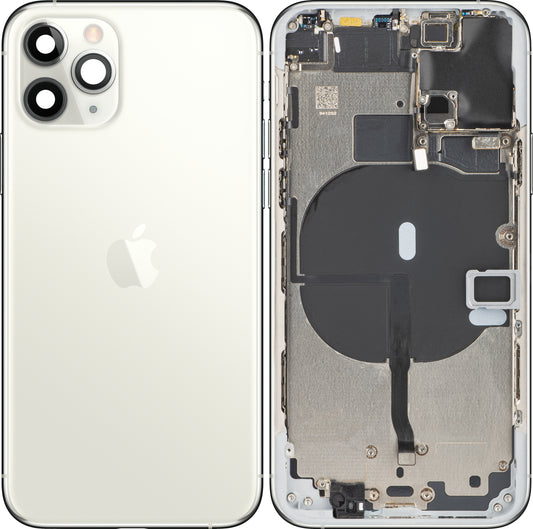 Cover per batteria Apple iPhone 11 Pro, con custodia centrale, argento, sostituzione 