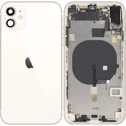 Cover della batteria di Apple iPhone 11, con mezza custodia, bianco, swap 