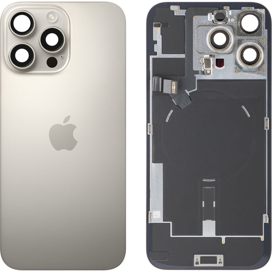 Coperchio Batteria Apple iPhone 16 Pro Max, Beige (Titanio Naturale), Swap