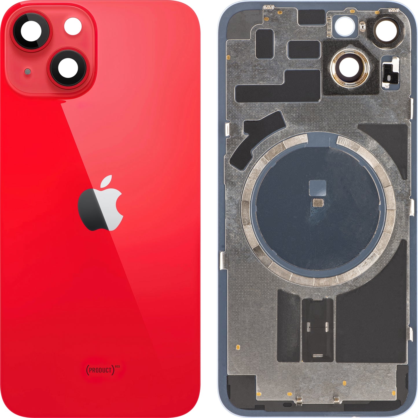 Coperchio Batteria Apple iPhone 14, Rosso, Swap