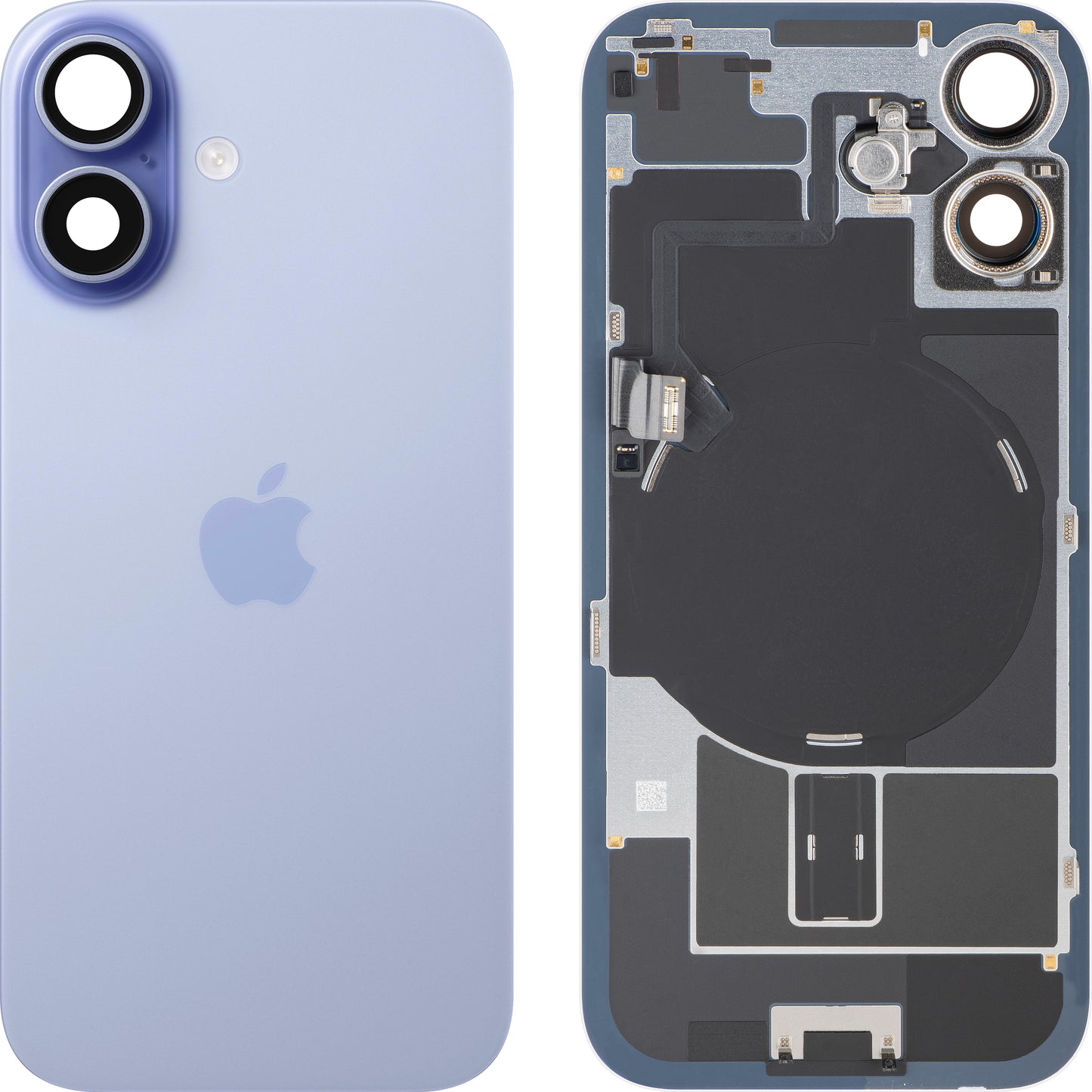 Copertura Batteria Apple iPhone 17, Blu (Mist Blue), Swap