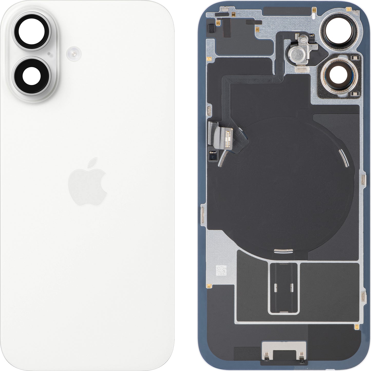 Apple iPhone 17 Battery Cover, White, Swap