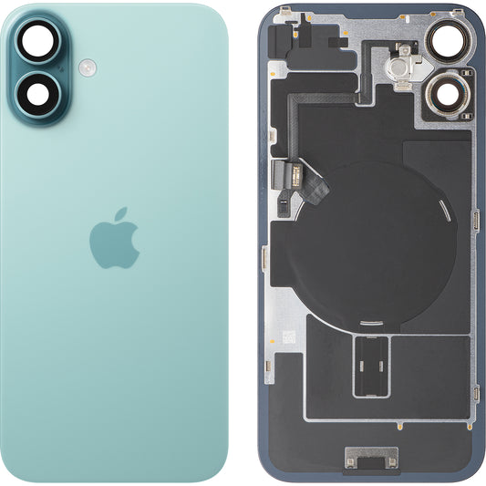 Copertura Batteria Apple iPhone 16 Plus, Verde (Teal), Swap