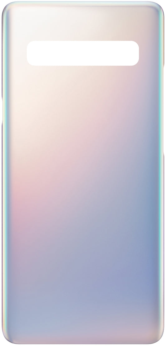 Copertura Batteria compatibile con Samsung Galaxy S10 5G G977, Argento