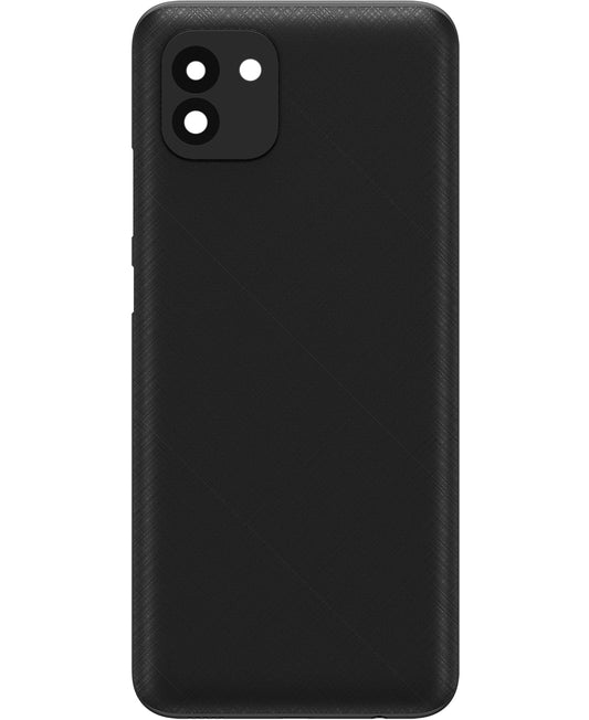 Copertura Batteria compatibile con Samsung Galaxy A03 A035, Versione F, Nero