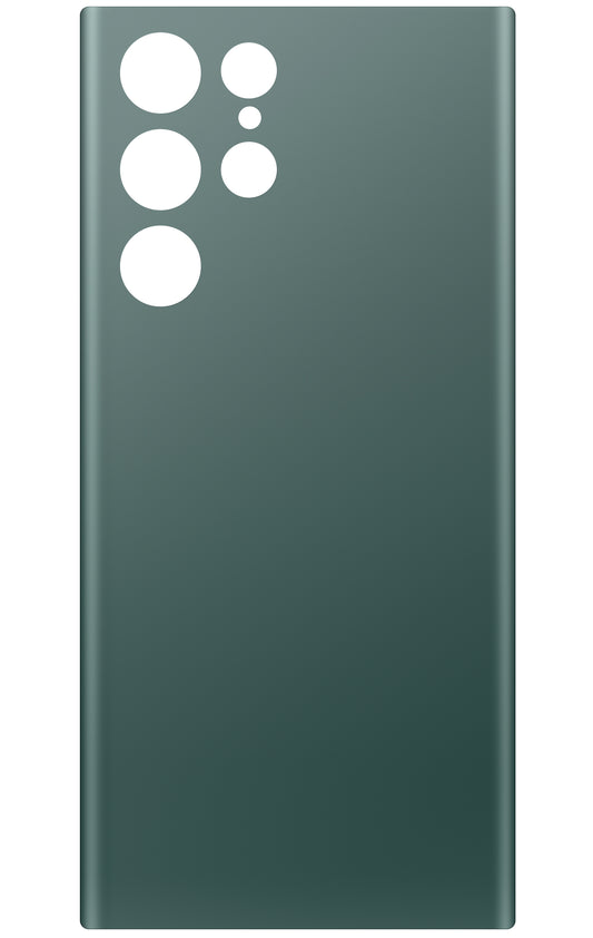 Copertura Batteria compatibile con Samsung Galaxy S22 Ultra 5G S908, Verde