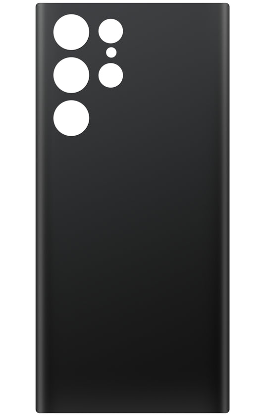 Copertura Batteria compatibile con Samsung Galaxy S22 Ultra 5G S908, Nero