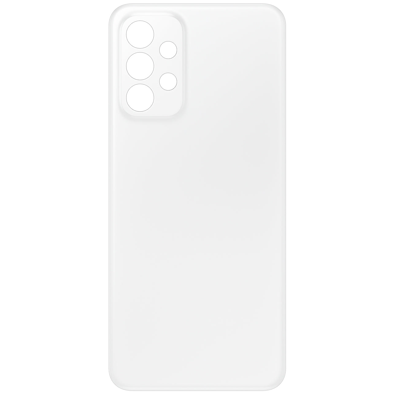Copertura Batteria compatibile con Samsung Galaxy A23 5G A236, Bianco
