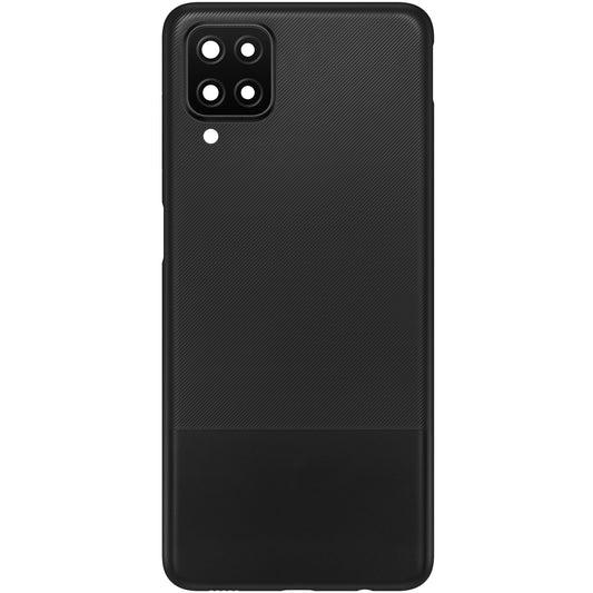 Copertura Batteria compatibile con Samsung Galaxy A12 Nacho A127 / A12 A125, Nero
