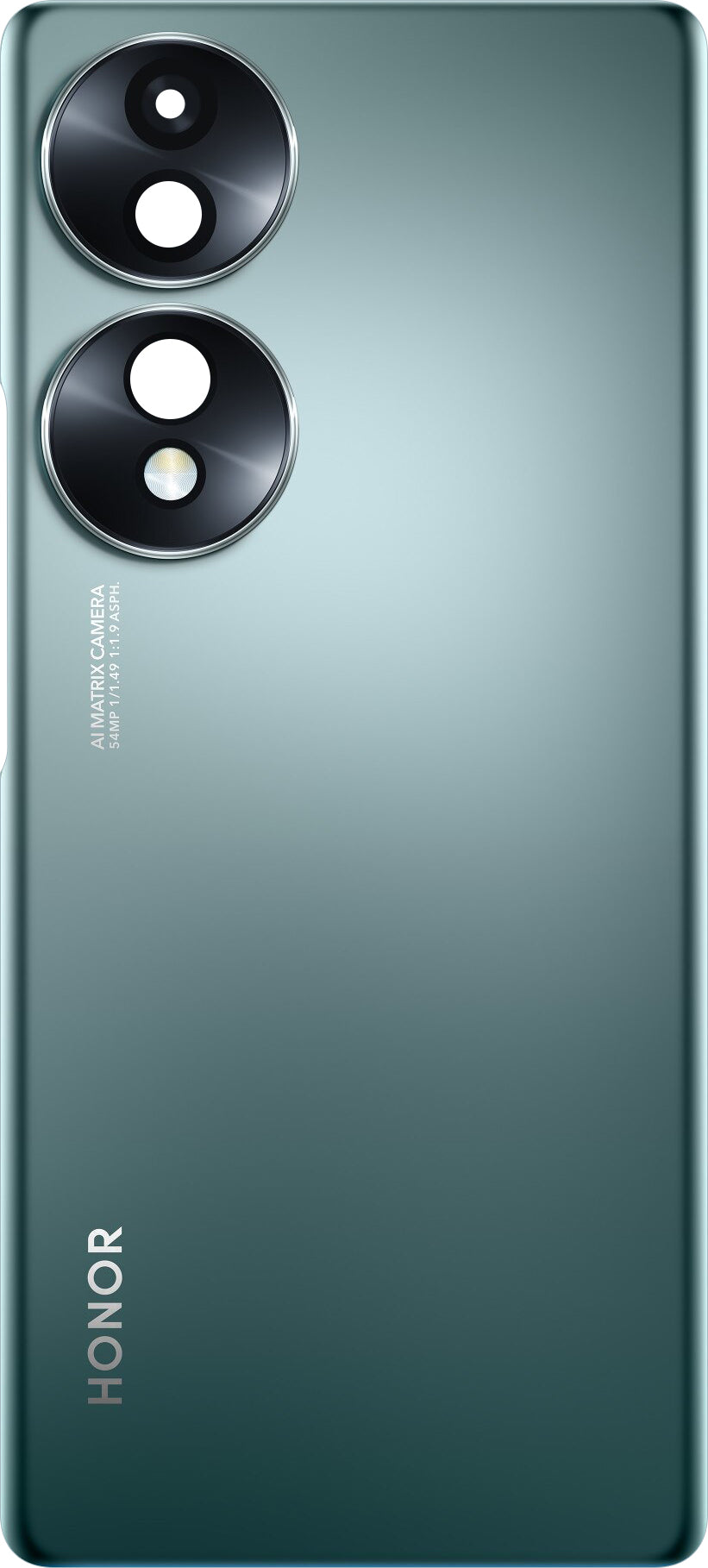 Coperchio della batteria Honor 70, verde smeraldo, pacchetto di manutenzione 0235ACMR 
