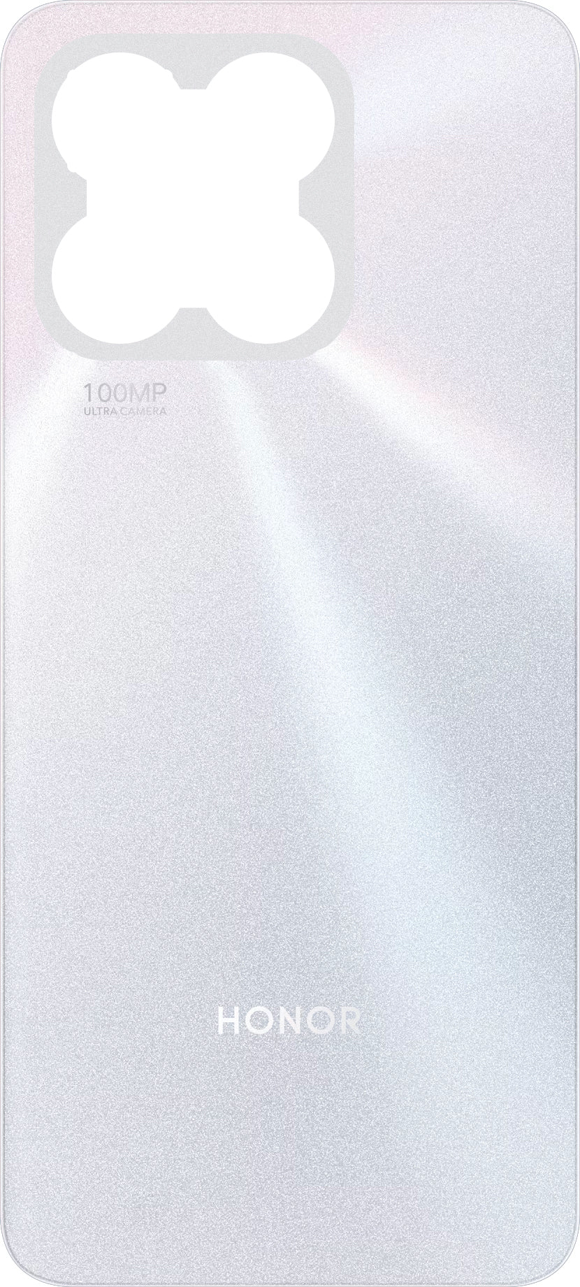 Cover batteria Honor X8a, Argento Titanio, Service Pack 0235AEUR 