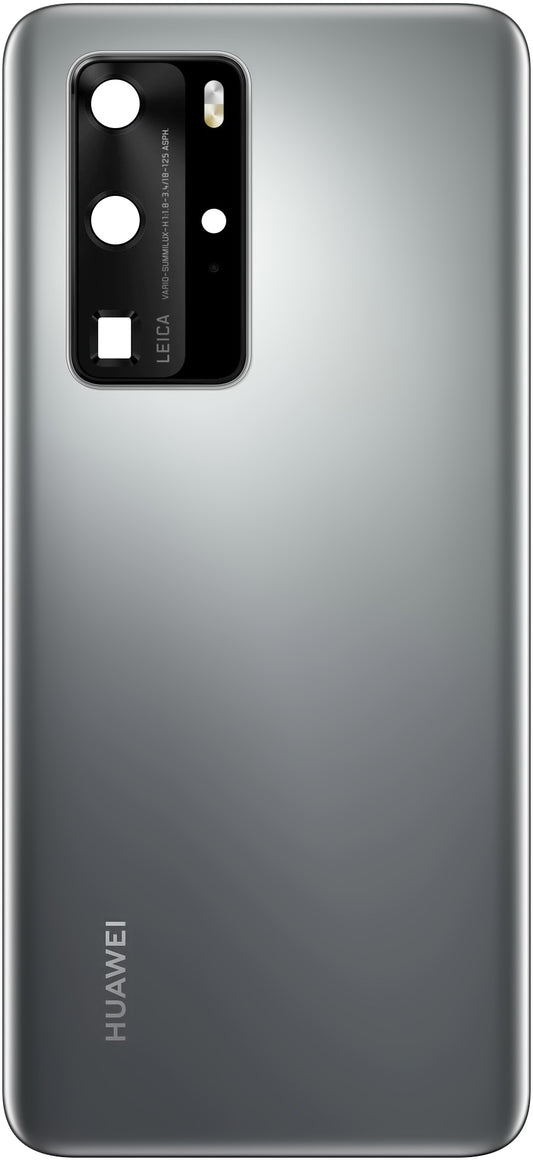 Copertura Batteria Huawei P40 Pro, Argento (Silver Frost), Swap