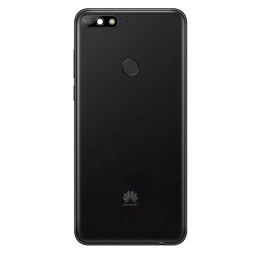 Coperchio della batteria Huawei Y7 (2018), nero, sostituzione 