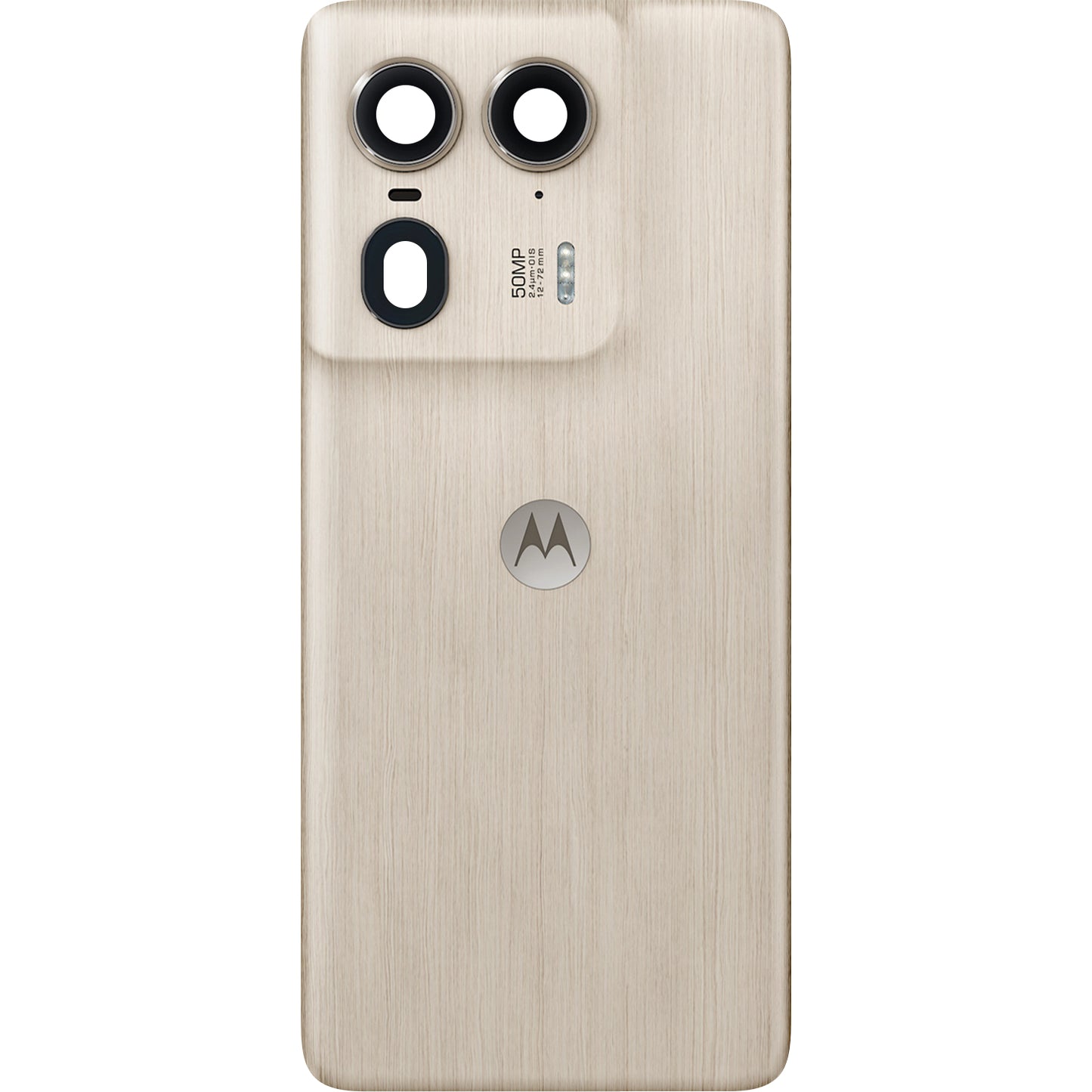 Coperchio della batteria Motorola Edge 50 Ultra, beige (legno nordico), confezione di servizio 5S58C24472 