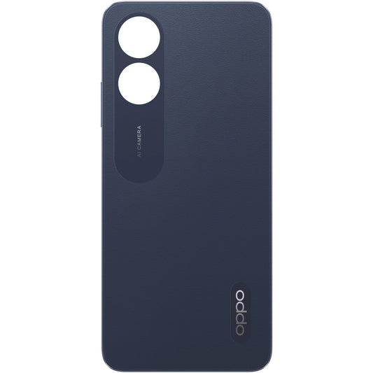 Copertura Batteria Oppo A17, Blu Notte (Midnight Black), Swap