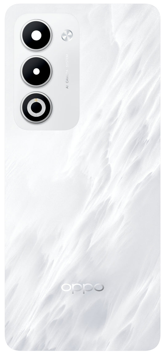 Oppo A5 5G Battery Cover, White (Mist White), Service Pack 621033000644