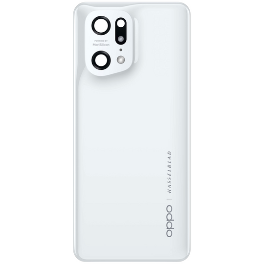 Copertura Batteria Oppo Find X5 Pro, Bianco (Ceramic White), Swap 4150008