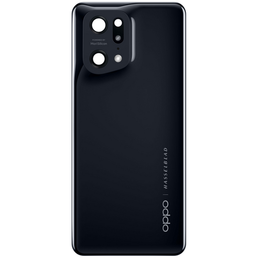 Cover Batteria Oppo Find X5 Pro, Nero (Ceramic Black), Swap 4150009
