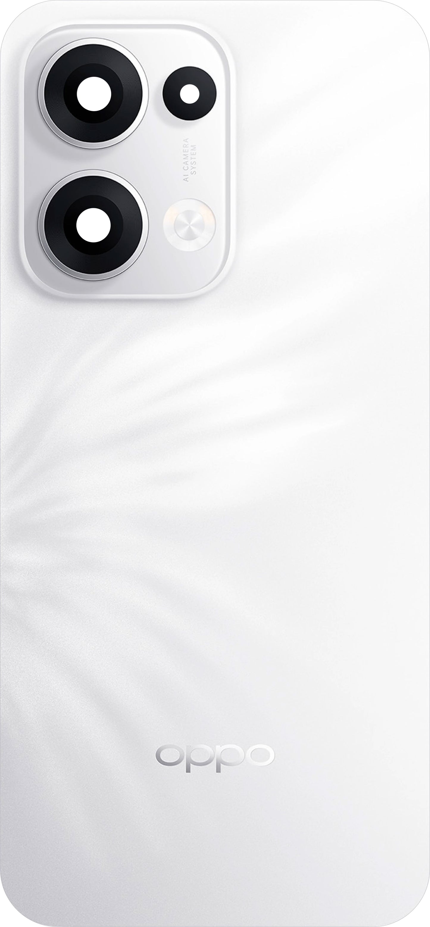 Coperchio Batteria Oppo Reno13, Bianco (Plume White), Service Pack 621033000484